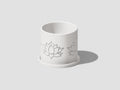 Lotus Flower Pot with Drainage