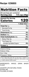 Whole Wheat Flour - Organic