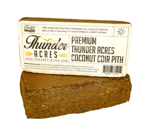 Coco Coir Brick (OMRI Approved for Organic Use)