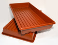 Heavy Duty Growing Trays for Wheatgrass and Microgreens (No Drain Holes)