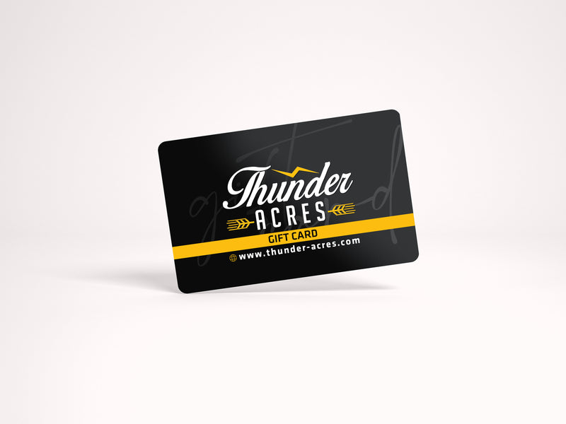 Thunder Acres Gift Card
